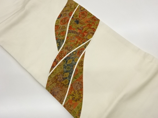 JAPANESE KIMONO / KIRIFUKESHI (KIRIFUKAKE) TORTOISESHELL / A FLORAL PA